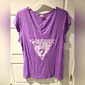 Short Sleeve Guess Top, XL